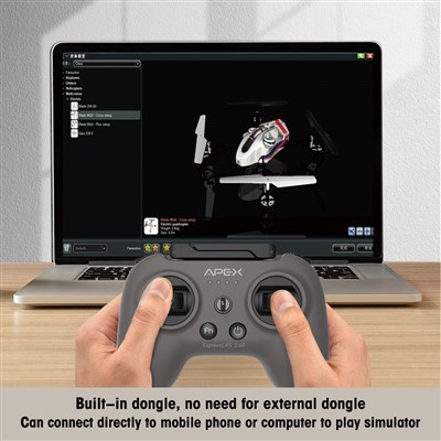 Igikoresho co gutanga amakuru ku maradiyo ya RC Elrs 2.4G gifasha mu kwigana FPV